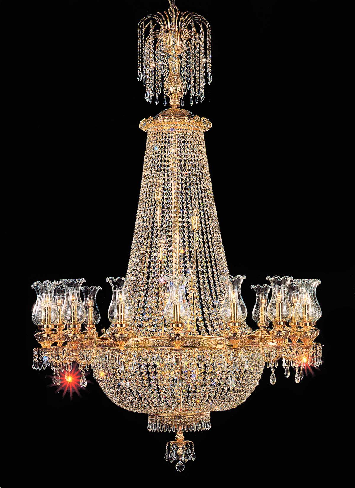 Large Crystal Chandeliers Gallery Model: VI 3098